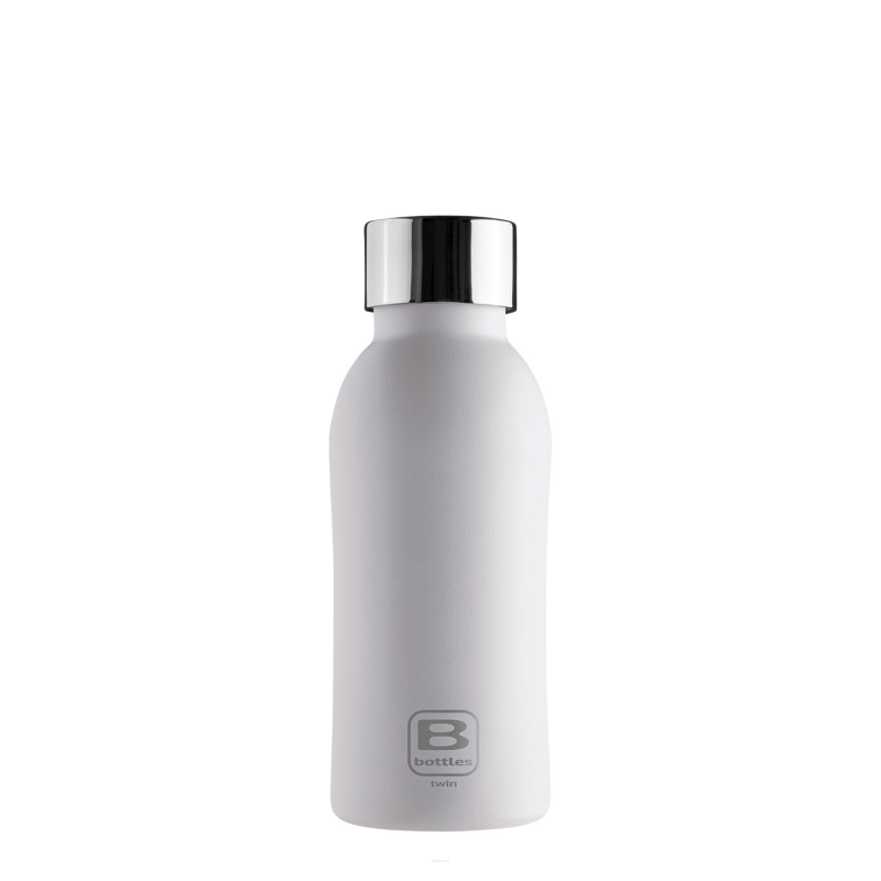 Butelka termiczna Casa Bugatti B BOTTLES White Matt 350 ml