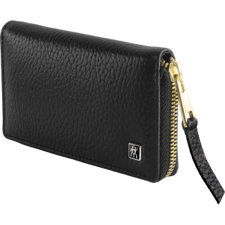 Zestaw do manicure Zwilling Twinox Gold czarne skórzane etui 5 elementów - 2