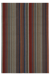 Dywan zewnętrzny Harlequin Spectro Stripes Teal | Sedonia | Rust