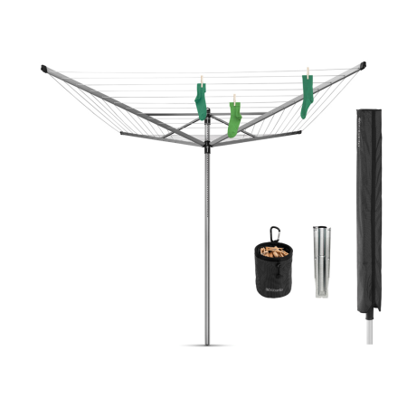 Suszarka ogrodowa Brabantia Lift-O-Matic Advance 60m Metallic Grey