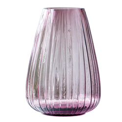 Wazon Kusintha Bitz Pink Glass 22 cm