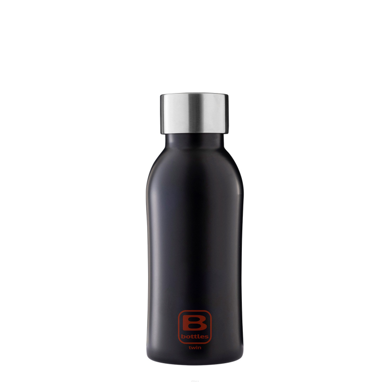 Butelka termiczna Casa Bugatti B BOTTLES Black Matt 350 ml