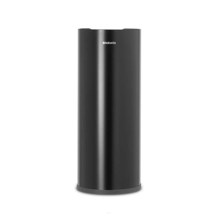 Zasobnik na papier toaletowy Brabantia ReNew Matt Black