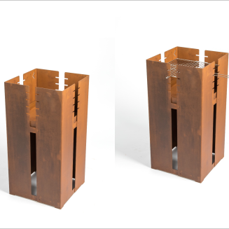 Palenisko ogrodowe z grillem Keilbach Ferrum - 9