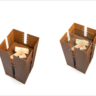 Palenisko ogrodowe z grillem Keilbach Ferrum - 8