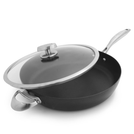 Patelnia głęboka z pokrywą Scanpan Pro IQ 32 cm