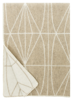 Koc Lapuan Kankurit KEHRA beige-white 130x180 cm