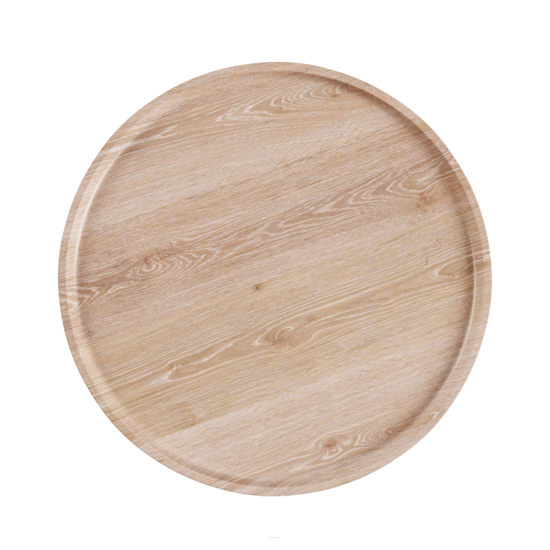 Taca do puf SACKit Serving Tray white stained oak	