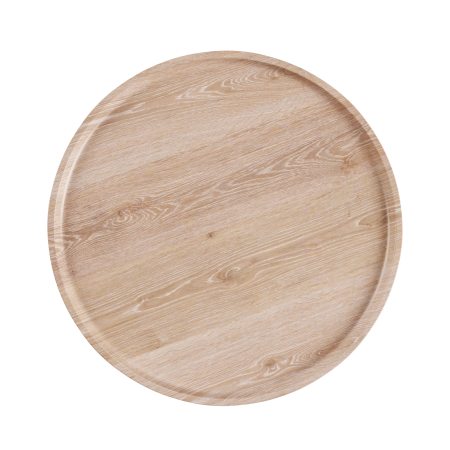 Taca do puf SACKit Serving Tray white stained oak	