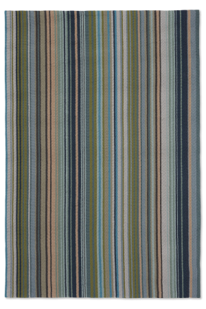 Dywan zewnętrzny Harlequin Spectro Stripes Emerald | Marine | Rust