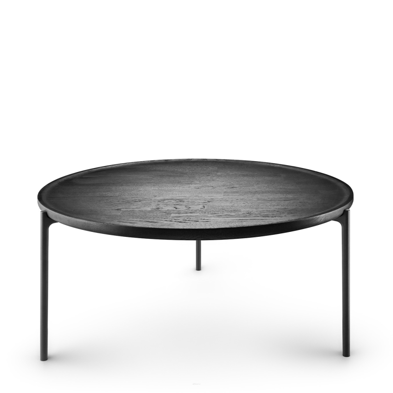 Stolik Eva Solo Savoye Black Oak ø 90 cm