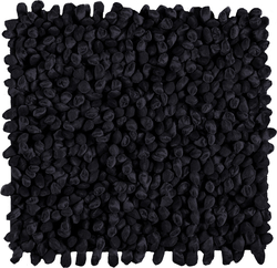 Dywanik łazienkowy Aquanova Rocca Black 60x60 cm