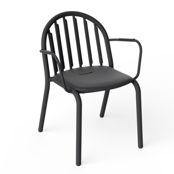 Krzesło ogrodowe z podłokietnikami Fatboy Fred's Armchair Anthracite