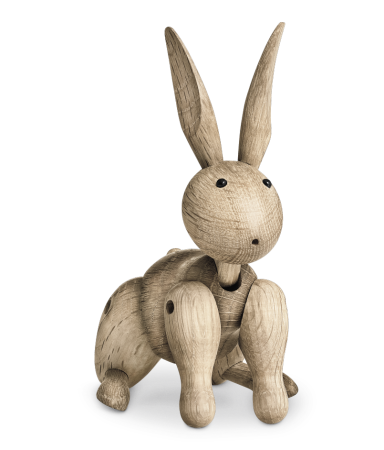 Figurka drewniana Kay Bojesen Rabbit 16 cm