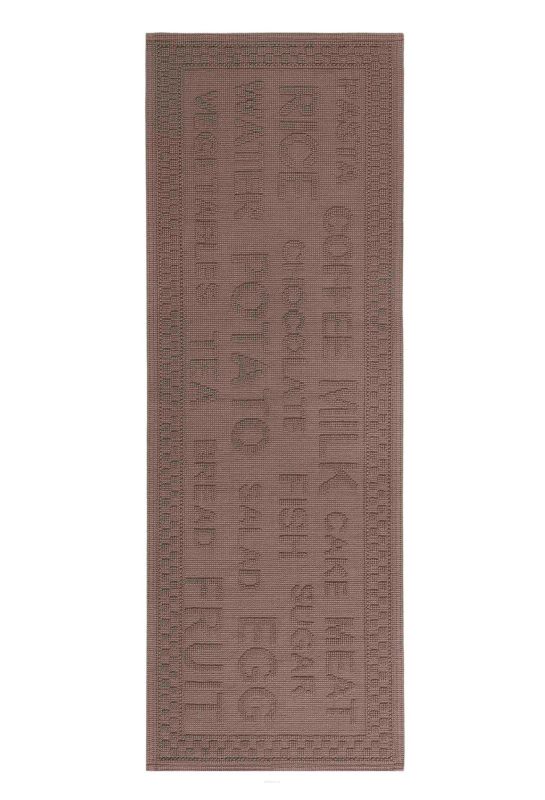 Dywanik kuchenny Bricini Grocery Taupe 55x150 cm