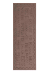 Dywanik kuchenny Bricini Grocery Taupe 55x150 cm