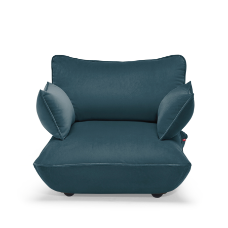 Sofa Fatboy Sumo Loveseat Velvet Petrol