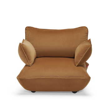 Sofa Fatboy Sumo Loveseat Velvet Almond