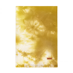 Ręcznik plażowy Bricini Watercolor Mustard 85x175 cm