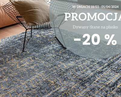 Odkryj dywany Louis de Poortere. Wiosenna promocja. Rabat -20%. Raty 0%!